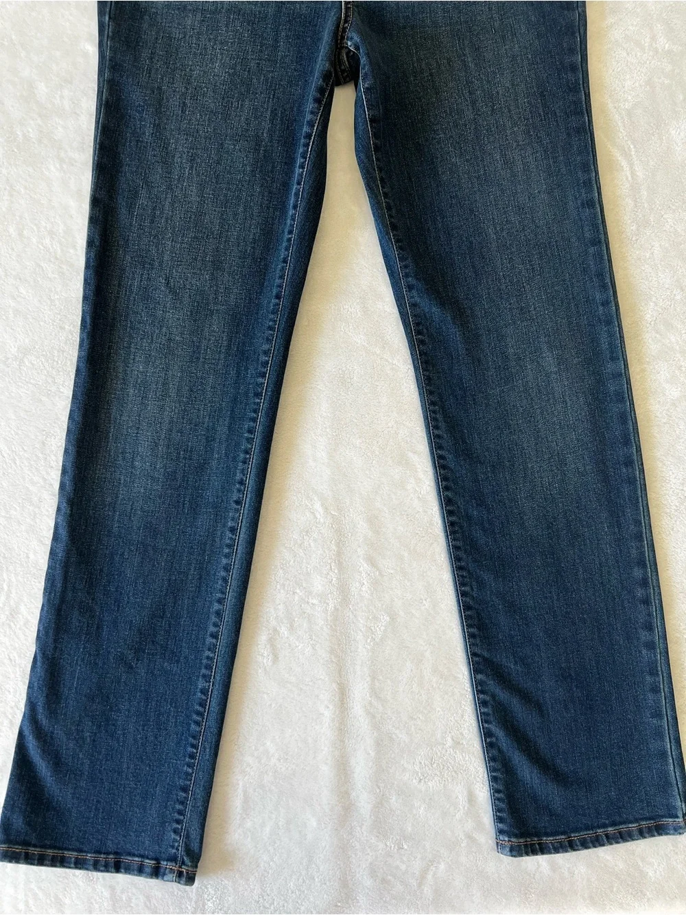 St. John's Bay Dark Wash Straight Leg Jeans Size 8